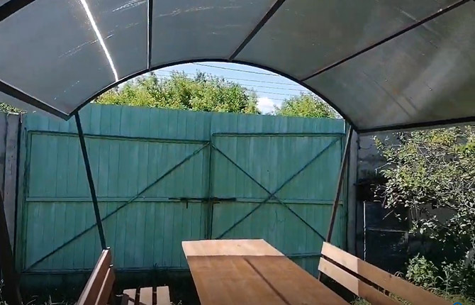 Comment fabriquer un gazebo à partir d'un tube profilé de vos propres mains: instructions étape par étape, recommandations, photos