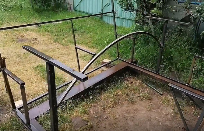 How to make a gazebo from a profile pipe with your own hands: step-by-step instructions, recommendations, photos