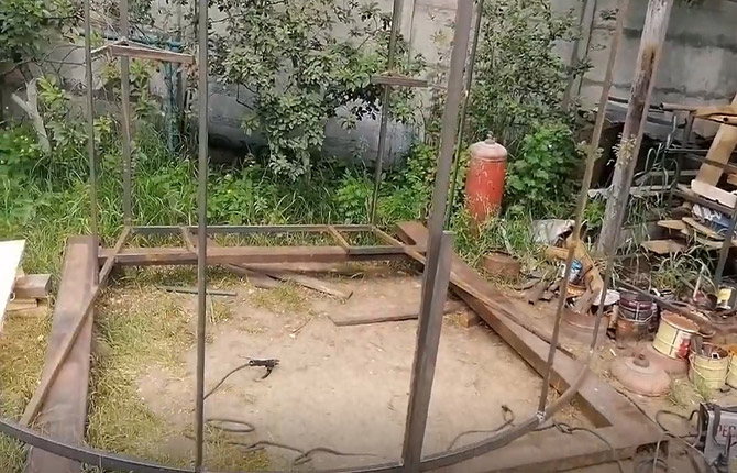 How to make a gazebo from a profile pipe with your own hands: step-by-step instructions, recommendations, photos