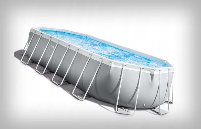 Oval Prism Frame Pool