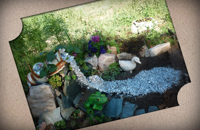 How to make a beautiful dry stream at your dacha with your own hands: ideas, step-by-step instructions, photos