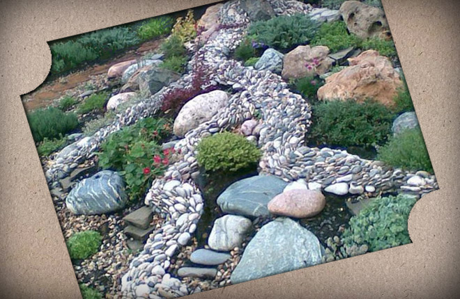 How to make a beautiful dry stream at your dacha with your own hands: ideas, step-by-step instructions, photos