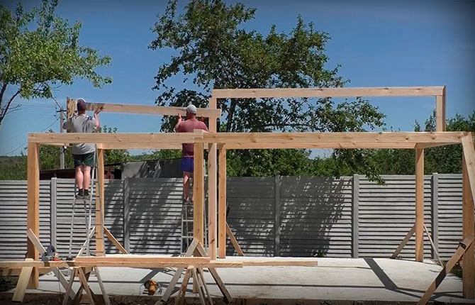 Do-it-yourself gable roof for a gazebo: diagrams, drawings, step-by-step instructions