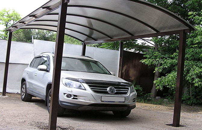 How to build a reliable carport with your own hands: step-by-step instructions