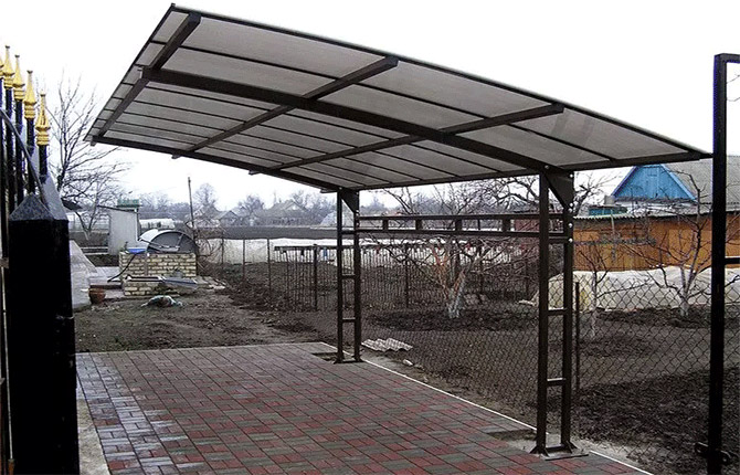 How to build a reliable carport with your own hands: step-by-step instructions