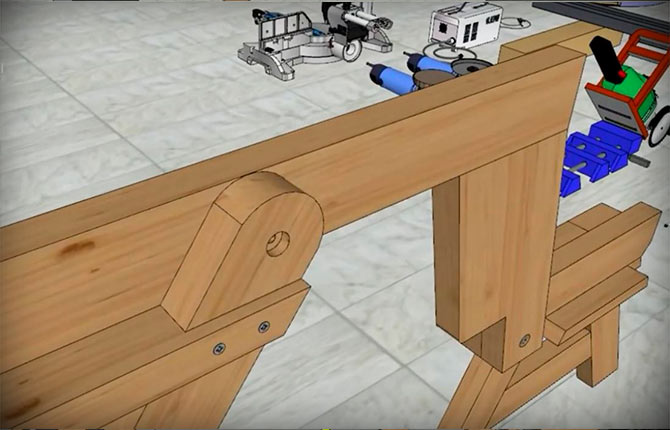 How to make a transforming bench with your own hands: diagrams, drawings, step-by-step instructions