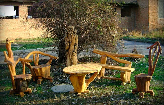 Mobilier de jardin à faire soi-même pour une maison d'été : idées, dessins, instructions pas à pas