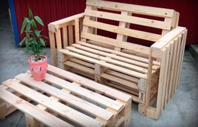 Do-it-yourself garden furniture for a summer house: ideas, drawings, step-by-step instructions