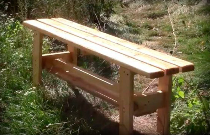 Mobilier de jardin à faire soi-même pour une maison d'été : idées, dessins, instructions pas à pas