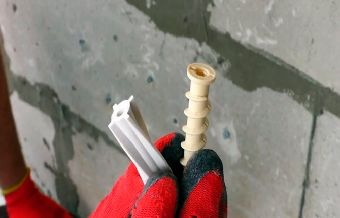 Types of dowels for foam blocks: how to choose, install