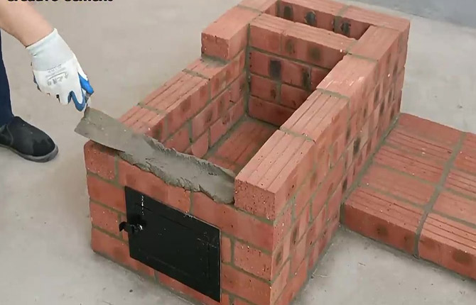 How to make a simple brick grill with your own hands: diagrams, drawings, photos