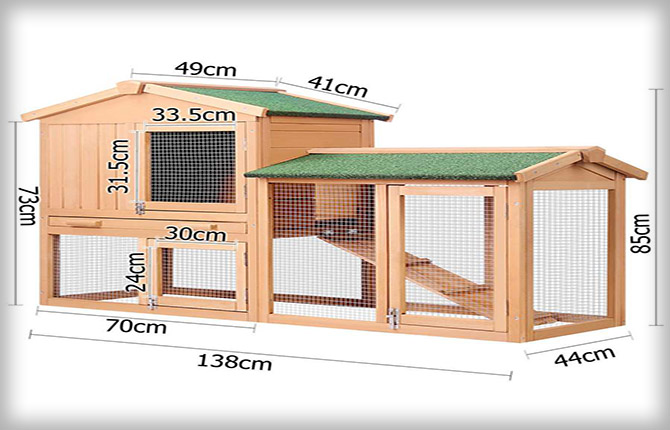 Chuồng gà tự làm cho 5 con gà: hướng dẫn xây dựng từng bước