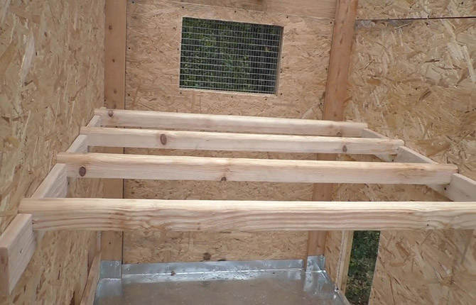 Do-it-yourself chicken coop for 5 chickens: step-by-step construction instructions