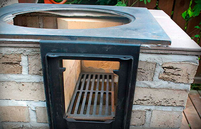 Comment fabriquer un chaudron de barbecue fiable en brique : instructions de construction étape par étape, matériaux, nuances