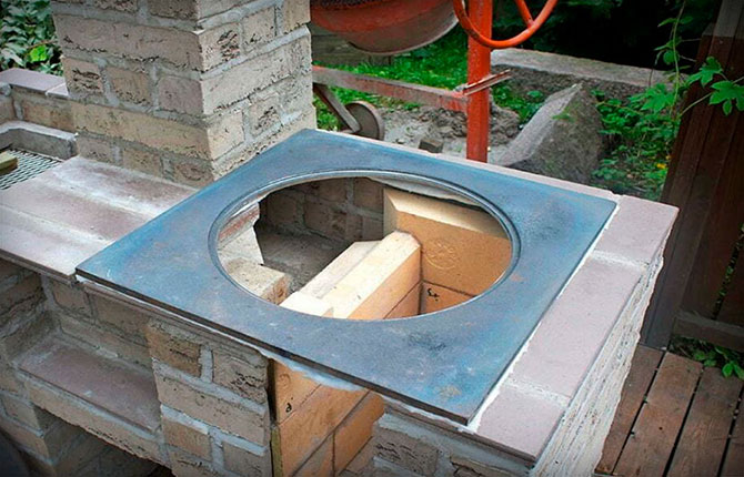 Comment fabriquer un chaudron de barbecue fiable en brique : instructions de construction étape par étape, matériaux, nuances