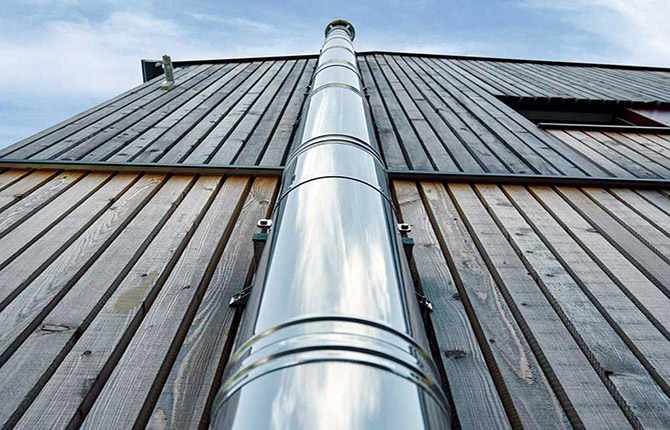 How to make and install a stainless steel chimney with your own hands: step-by-step instructions