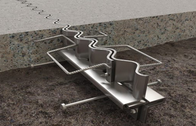 Réalisation de joints de dilatation dans le béton